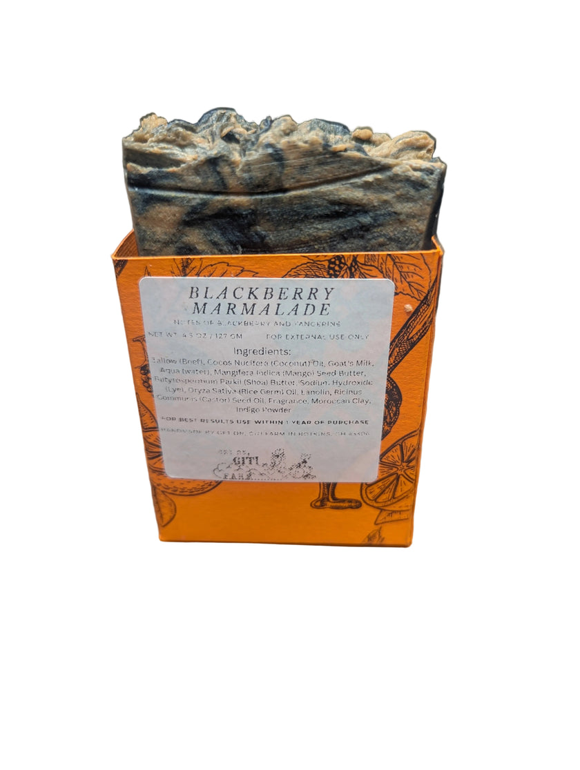 Blackberry Marmalade Tallow & Goat Milk Soap Bar