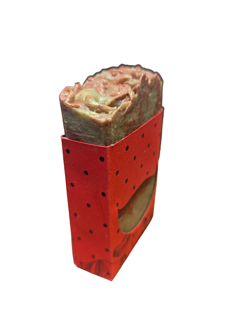 Summer Strawberry Tallow & Goat Milk Soap Bar
