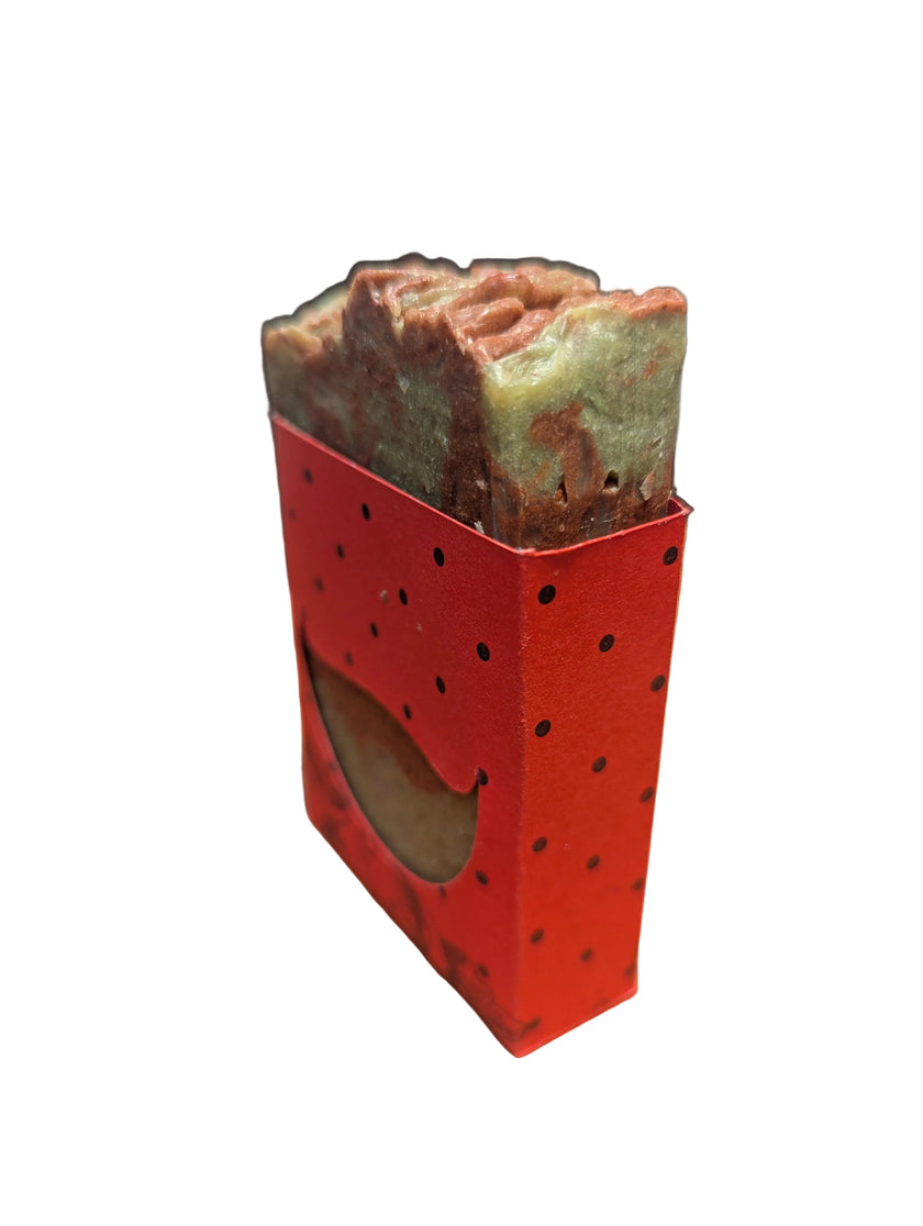 Summer Strawberry Tallow & Goat Milk Soap Bar