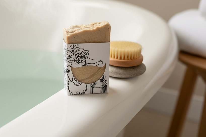 Some Like It Plain (Unscented) Tallow & Goat Milk Soap Bar