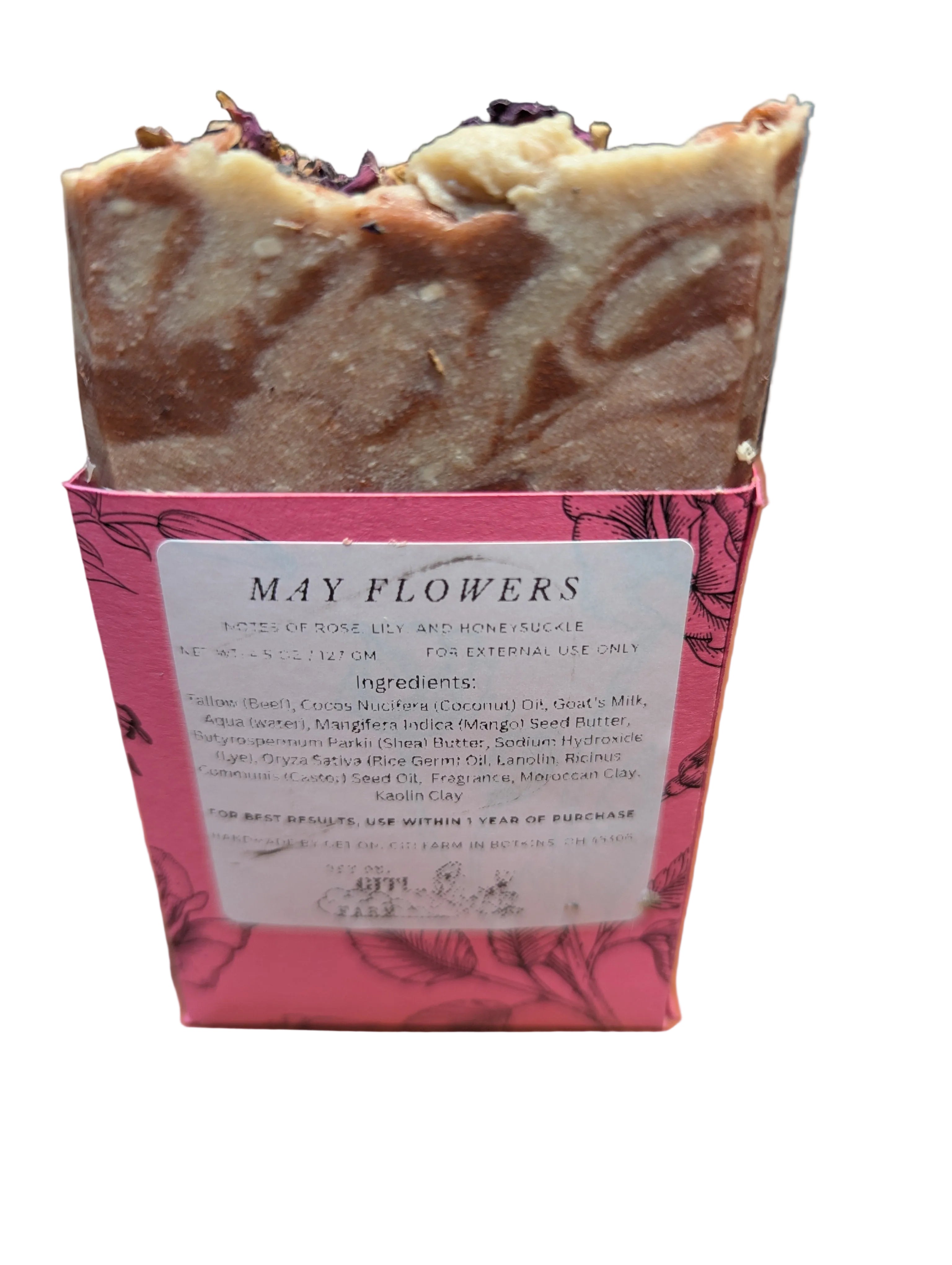 May Flowers Tallow & Goat Milk Soap Bar