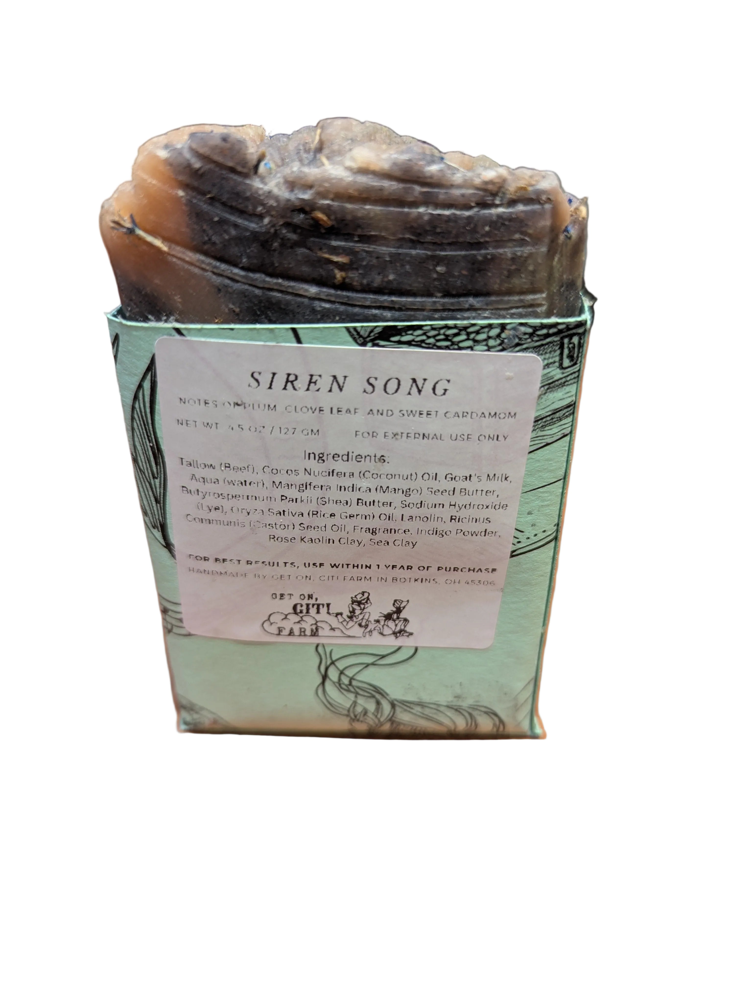 Siren Song Tallow & Goat Milk Soap Bar