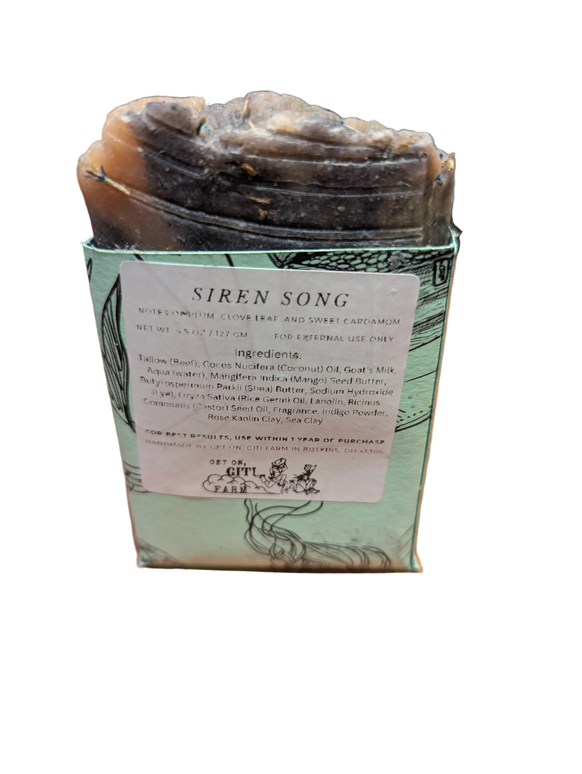 Siren Song Tallow & Goat Milk Soap Bar