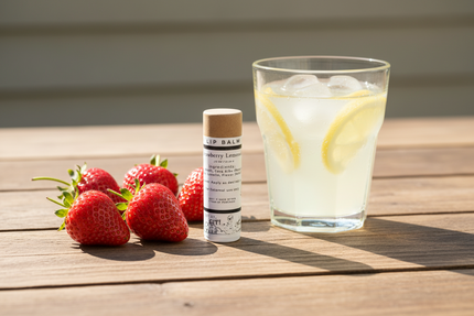 Strawberry Lemonade Tallow & Honey Lip Balm