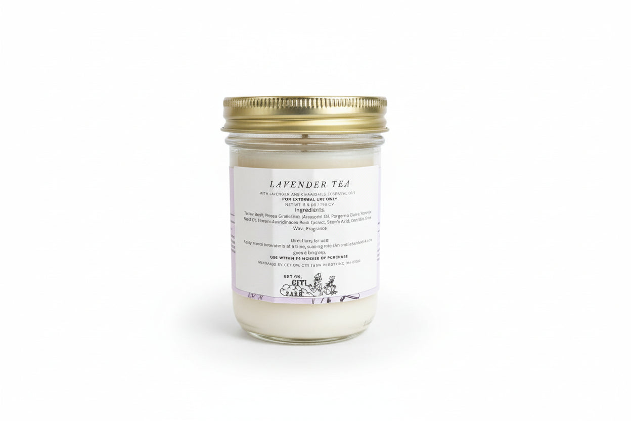 Lavender Tea Whipped Tallow Body Butter