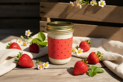 Summer Strawberry Whipped Tallow Body Butter