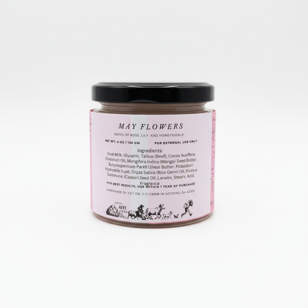 May Flowers Whipped Facial Soap