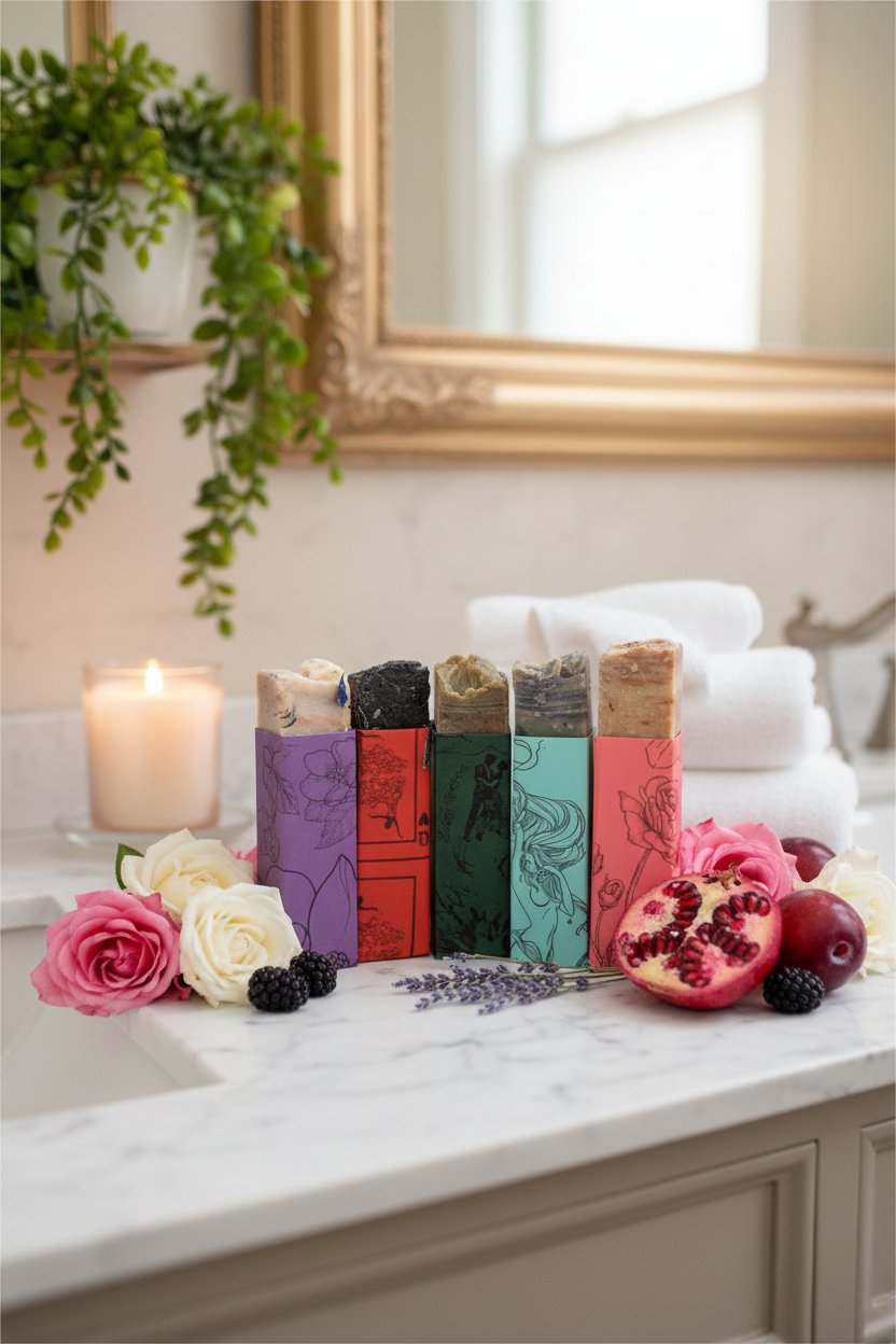 Alluring Vale Tallow & Goat Milk Soap Bar Sample Set