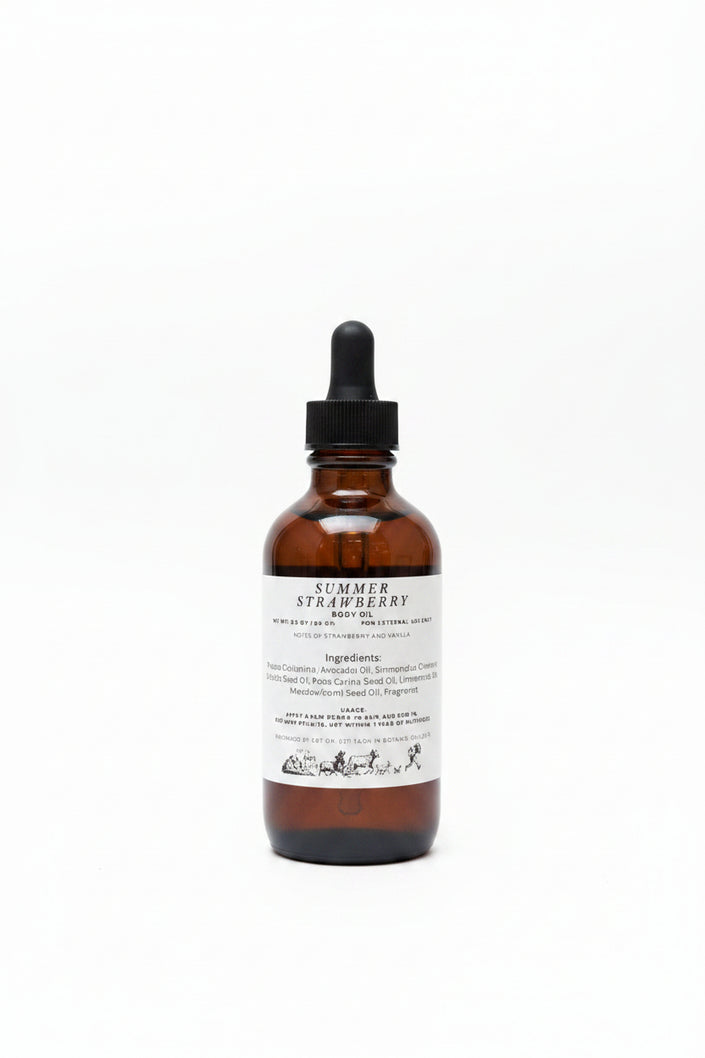 Summer Strawberry Body Oil