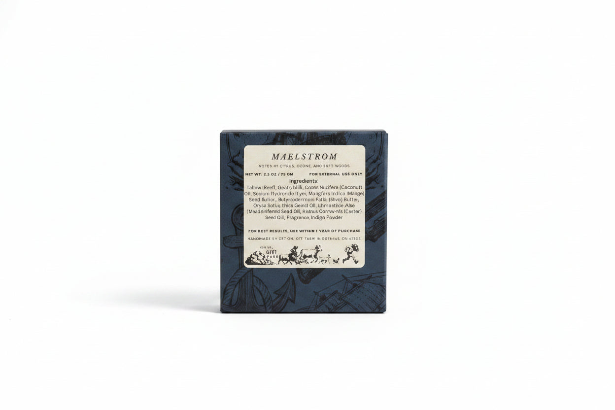 Maelstrom Goat Milk & Tallow Shampoo Bar
